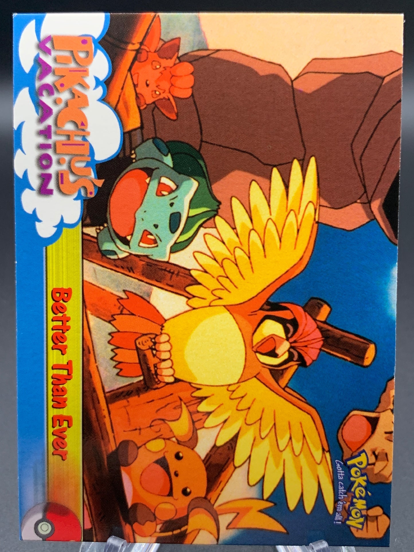 Pokémon TCG: Topps Pokémon Better than Ever - #56 - Pikachu's Vacation Movie Animation Edition