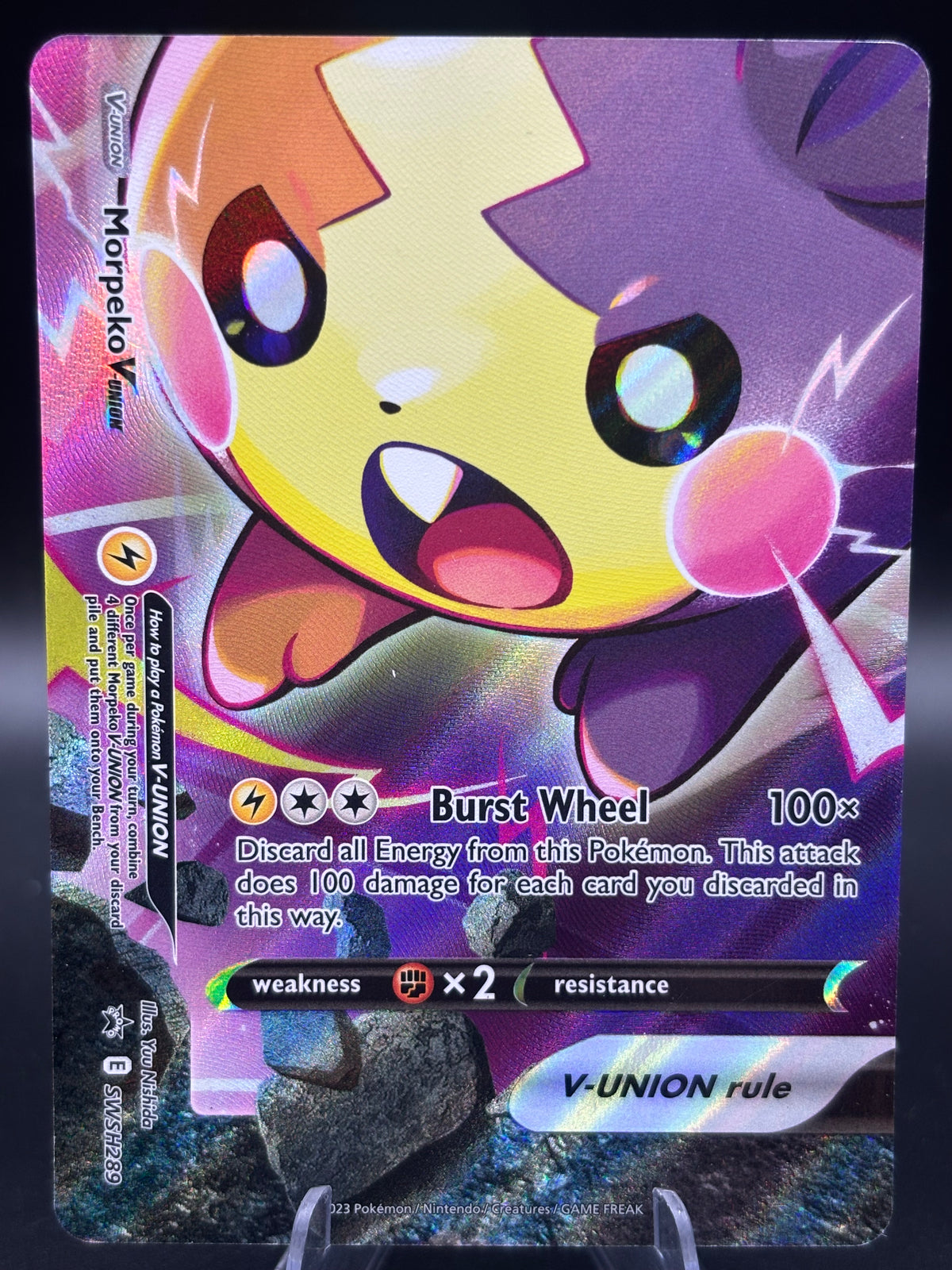 Pokemon TCG: Morpeko V-Union - SWSH289 - SWSH: Sword & Shield Promo Cards (SWSD)