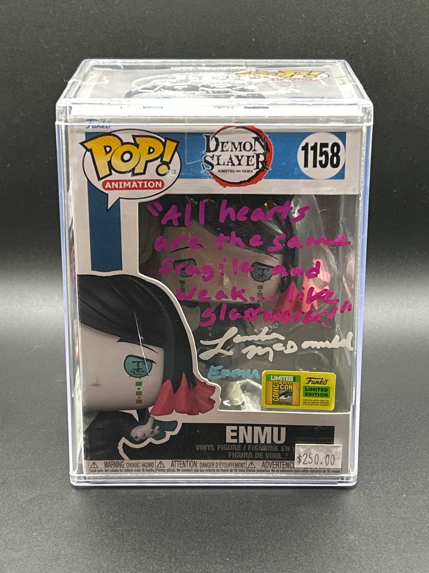 Auto Funko PoP! Animation: Demon Slayer - Enmu 1158 - Limited Comic Con