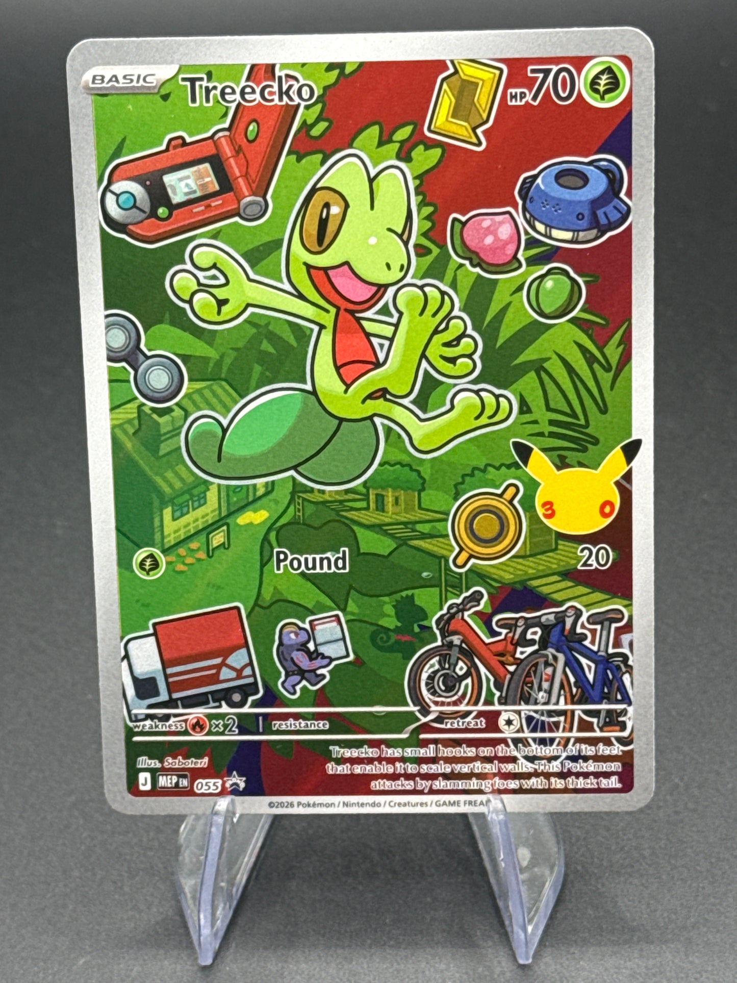 Pokémon TCG: 2026 Treecko 055 - MEP: Mega Evolution Promo