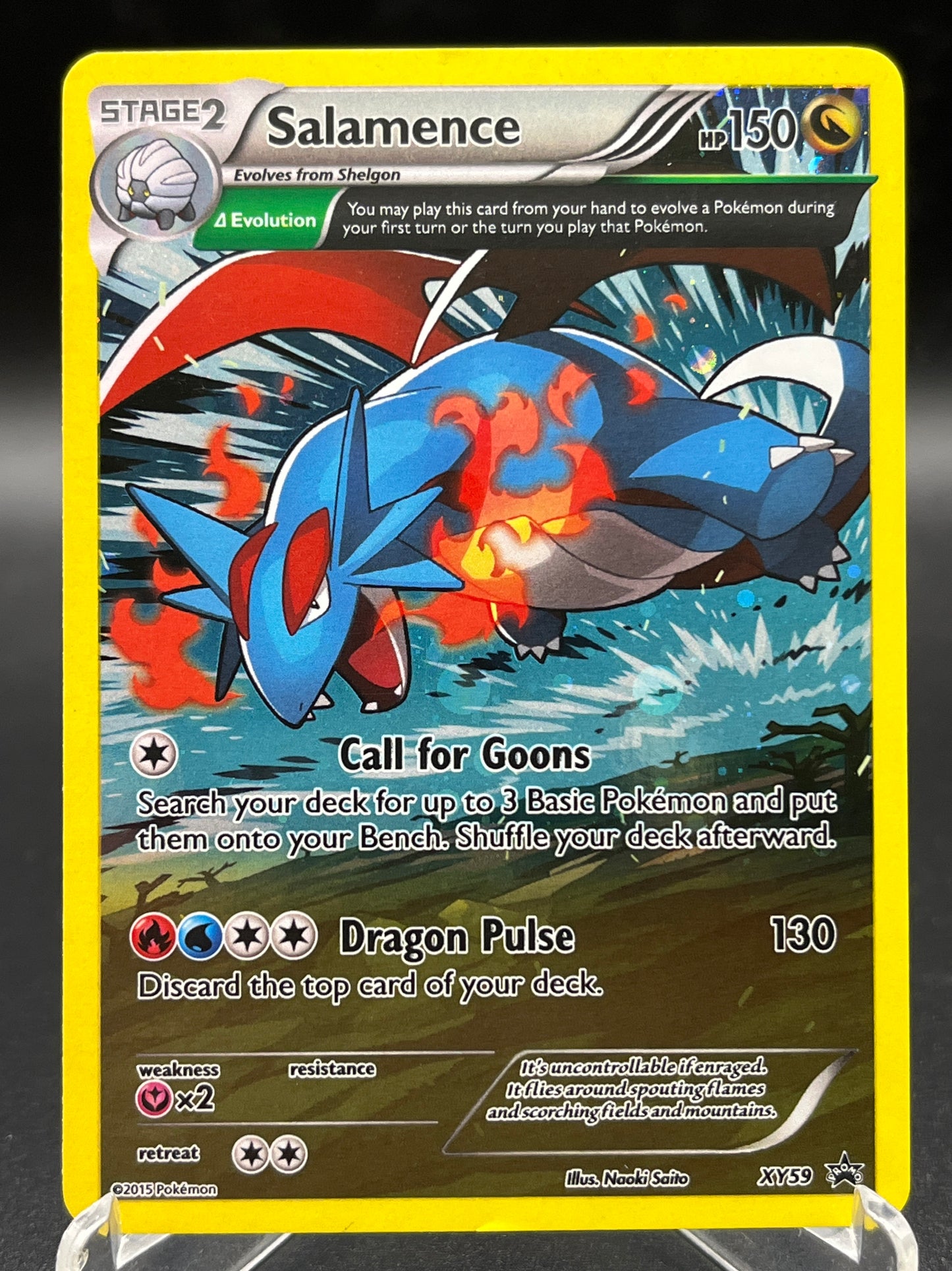 Pokémon TCG: 2015 Salamence XY59 - XY: Promo