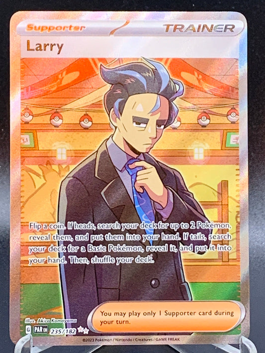 Pokemon TCG: 2023 Larry - 235/182 - SV04 - Paradox Rift