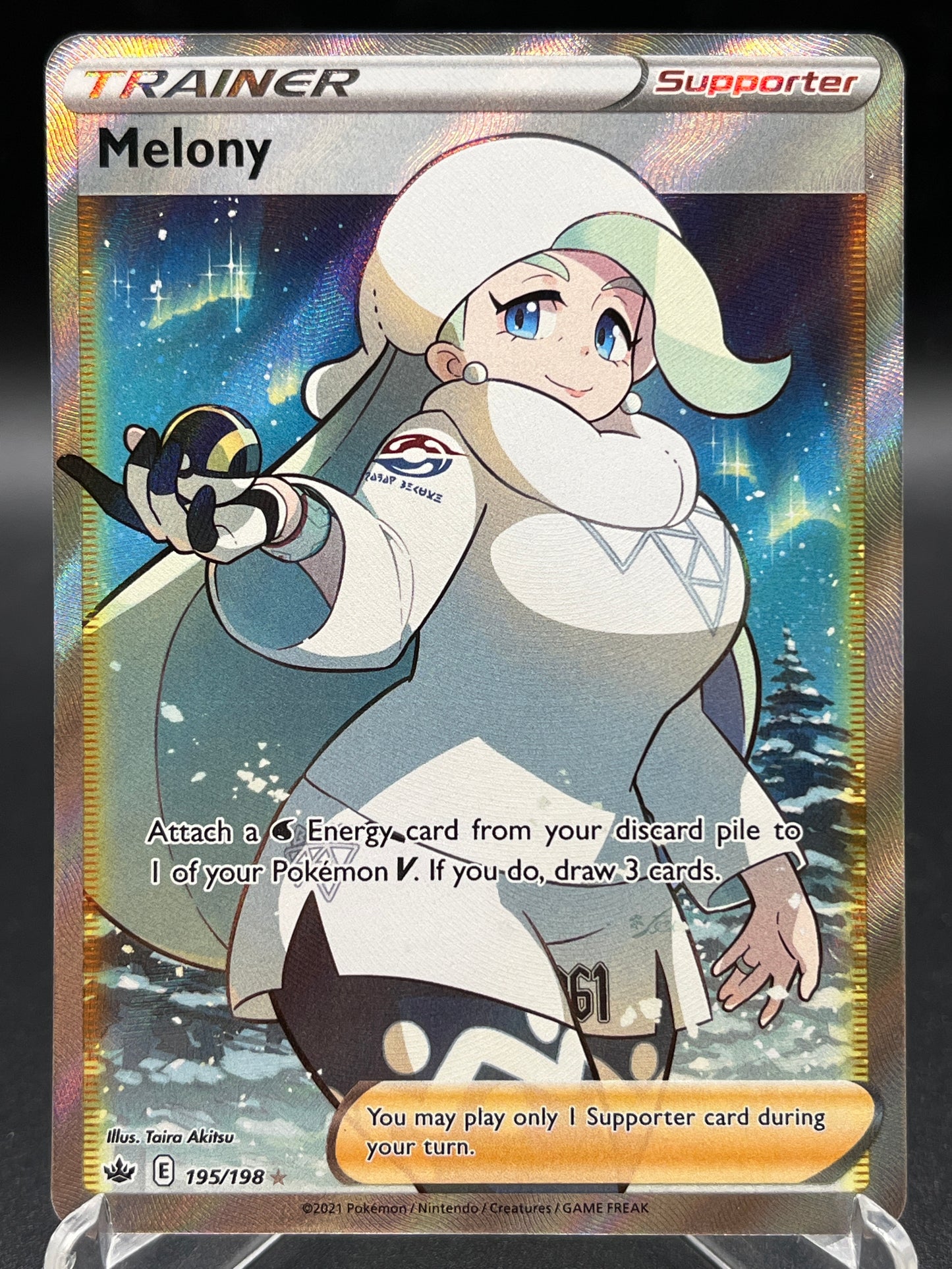 Pokemon TCG: 2021 Melony 195/198 S&S: Chilling Reign