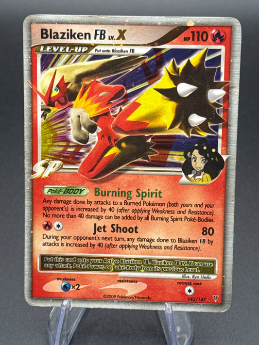 Pokémon TCG: 2009 Blaziken FB Lv.X 142/147 - Supreme Victors
