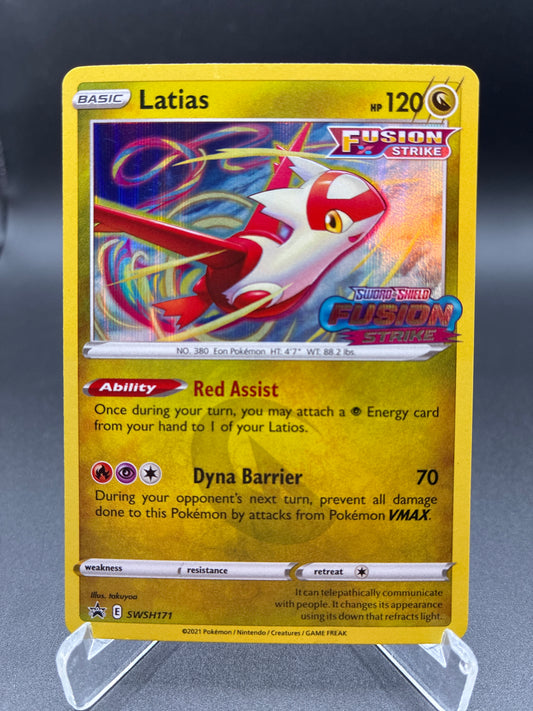 Pokémon TCG: 2021 Latias (Fusion Strike Stamped) SWSH171 SWSH: Promos