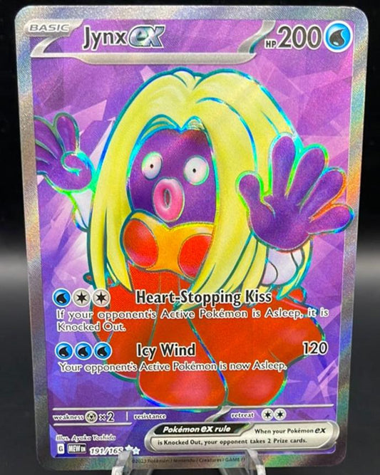 Pokémon TCG: 2023 Jynx ex - 191/165 - SV: Scarlet & Violet 151