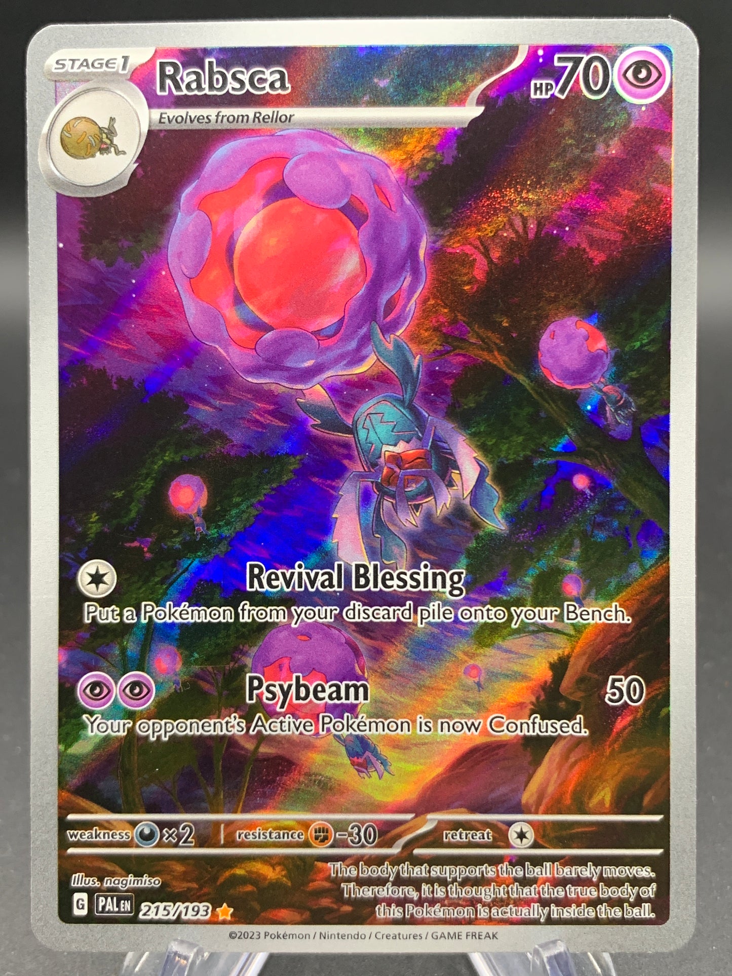 Pokémon TCG: 2024 Rabsca - 215/193 - SV: Paldea Evolved
