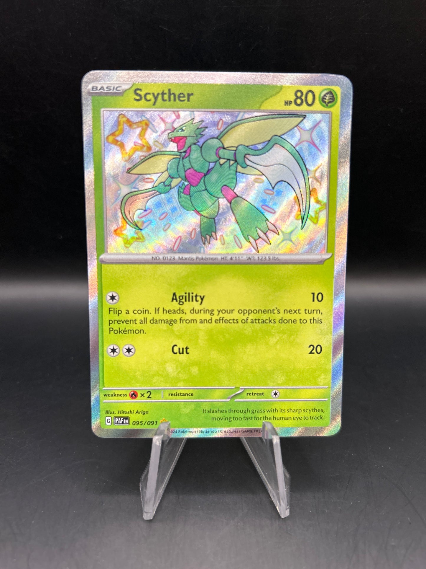 Pokémon TCG: 2024 Scyther 095/091 S&V: Paldean Fates