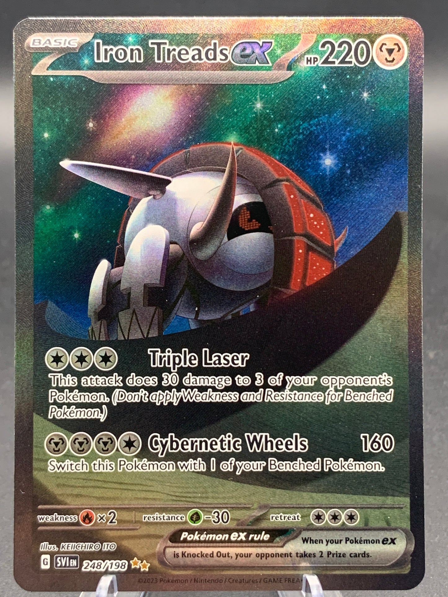 Pokémon TCG: 2023 Iron Treads ex - 248/198 - S&V: Scarlet & Violet