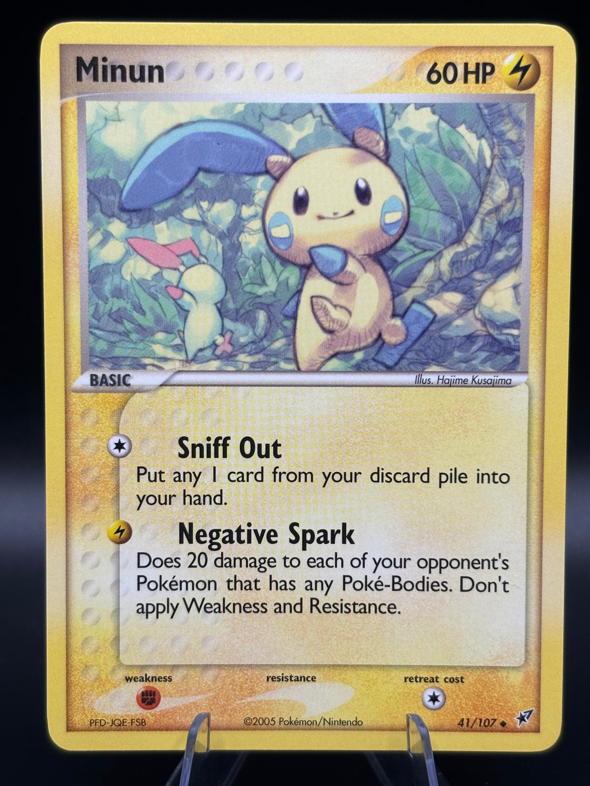 Pokemon TCG: Minun - EX Deoxys (DX) 41/107