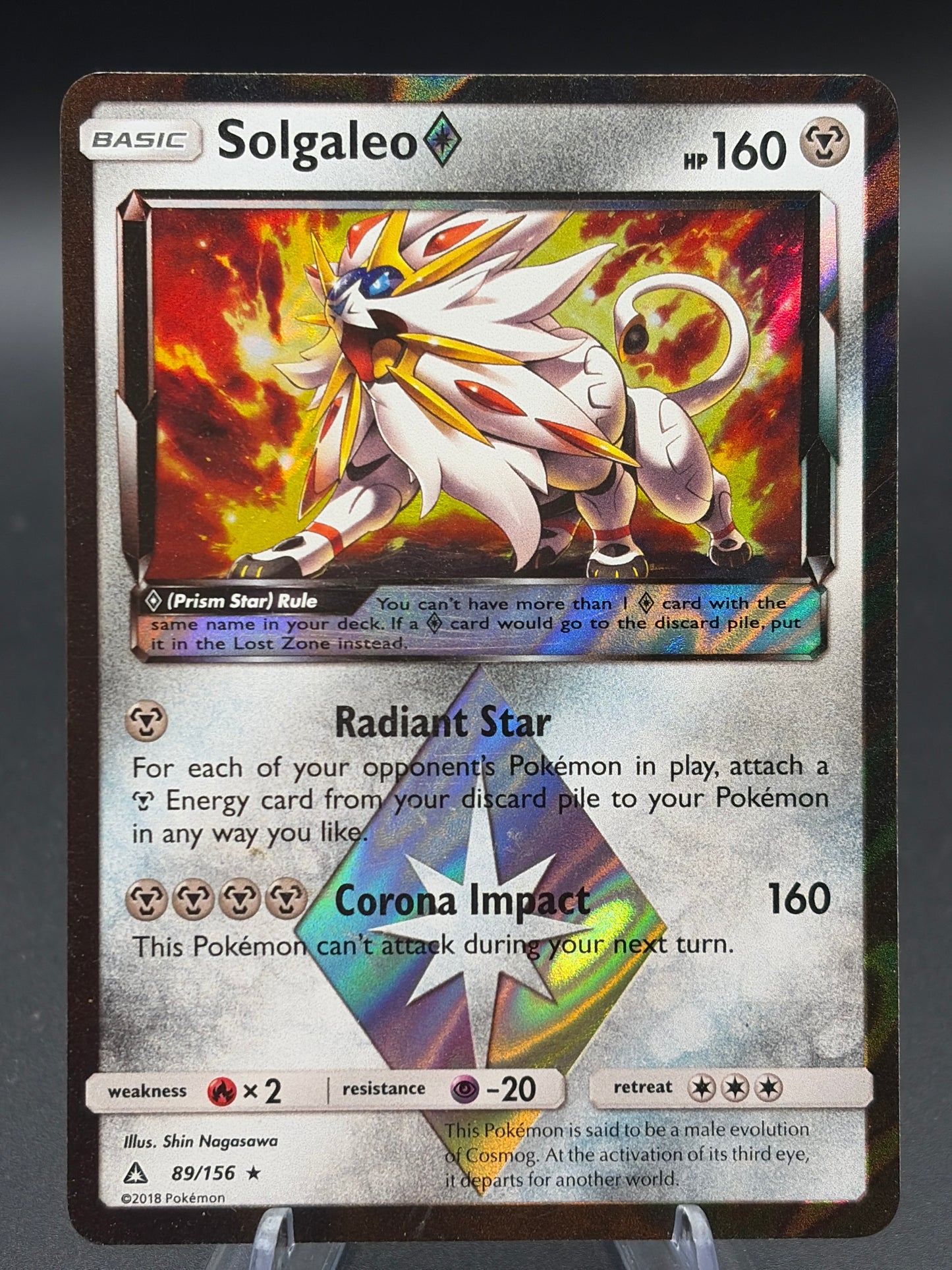 Pokémon TCG: Solgaleo Prism Star - SM - Ultra Prism (SM05)