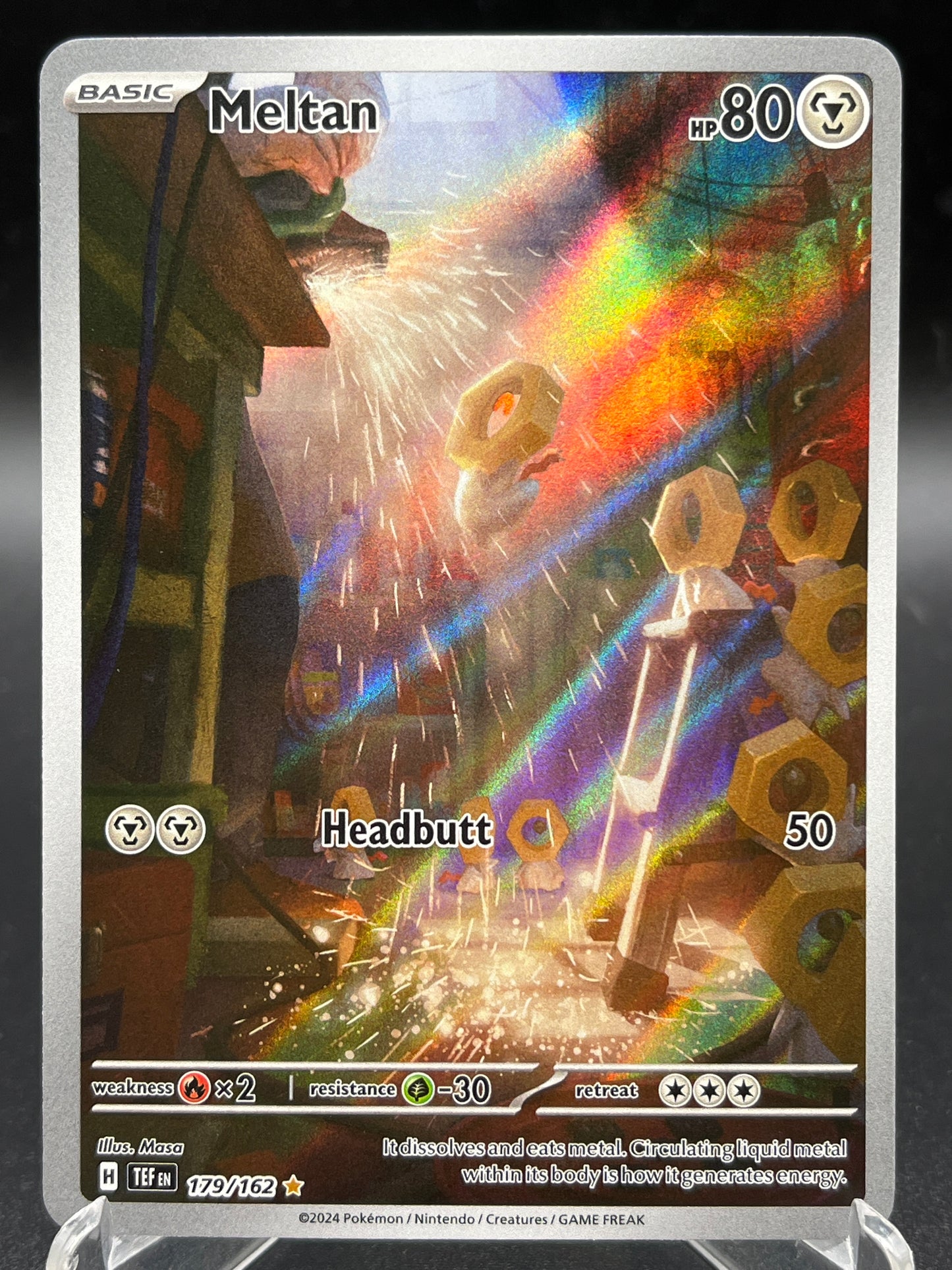 Pokémon TCG 2024 Meltan - 179/162 - SV05: Temporal Forces