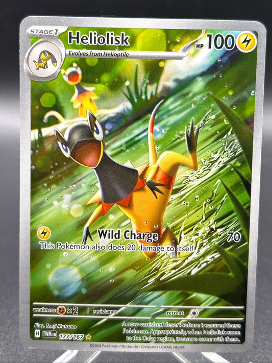 Pokémon TCG: 2024 Heliolisk 177/167 SV: Twilight Masquerade