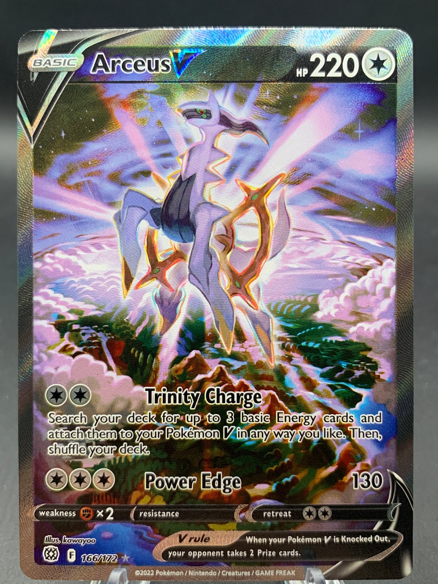 Pokémon TCG: 2022 Arceus V - 166/172 - SWSH: Brilliant Stars