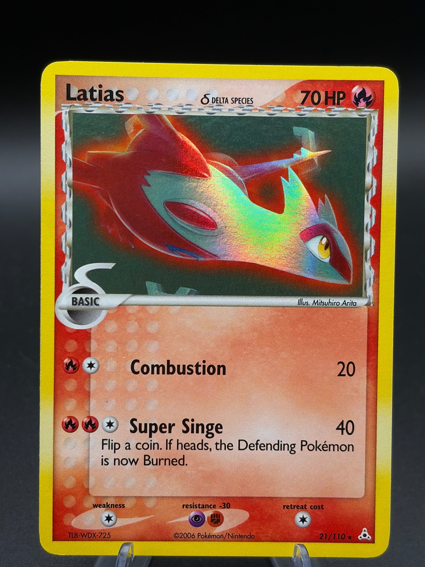 Pokémon TCG: 2006 Latias - 21/110 - Deck Exclusives MP