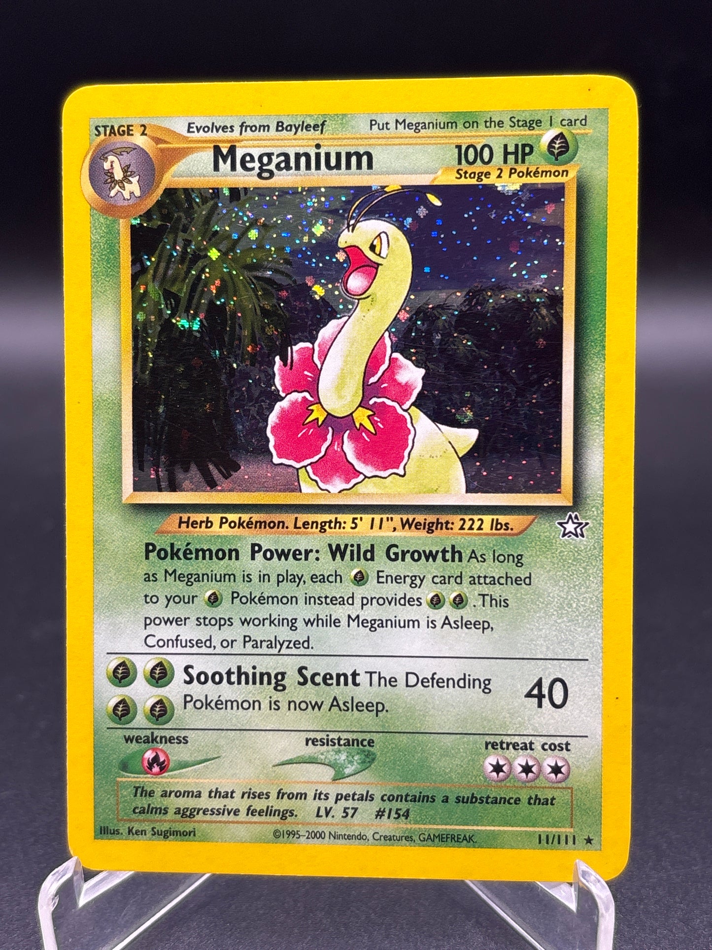 Pokémon TCG: 2000 Meganium - 11/111 - Neo Genesis Unlimited