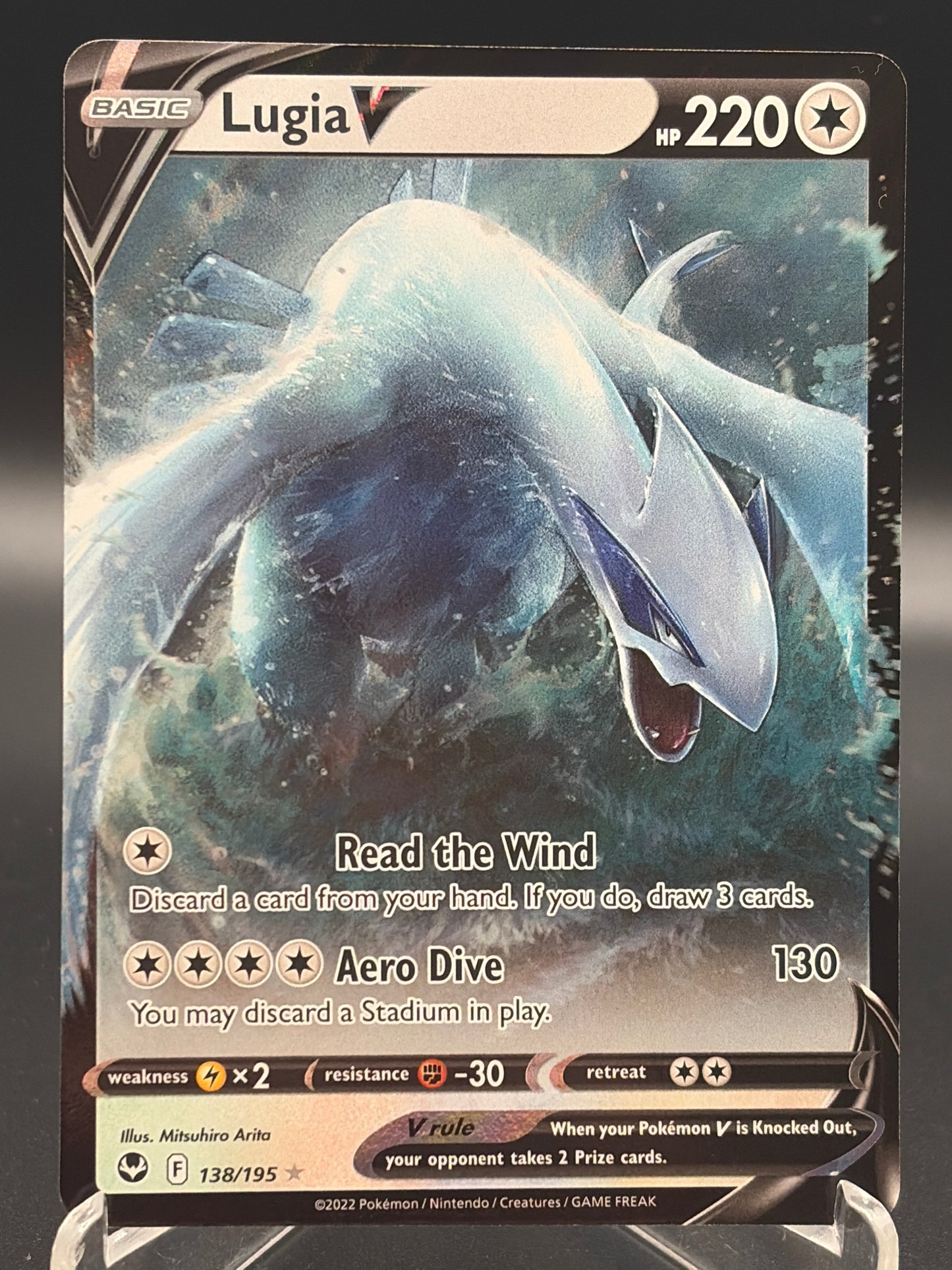Pokémon TCG: 2022 - Lugia V - 138/195 - SWSH: Silver Tempest