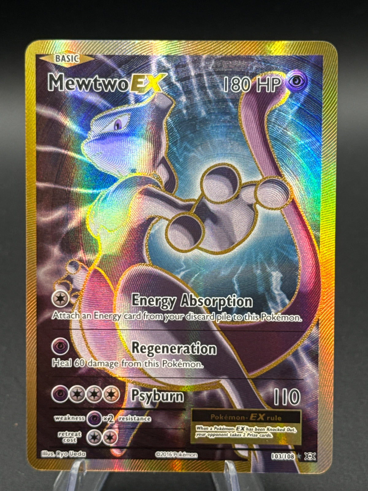 Pokémon TCG: 2016 Mewtwo EX - 103/108 - XY: Evolutions