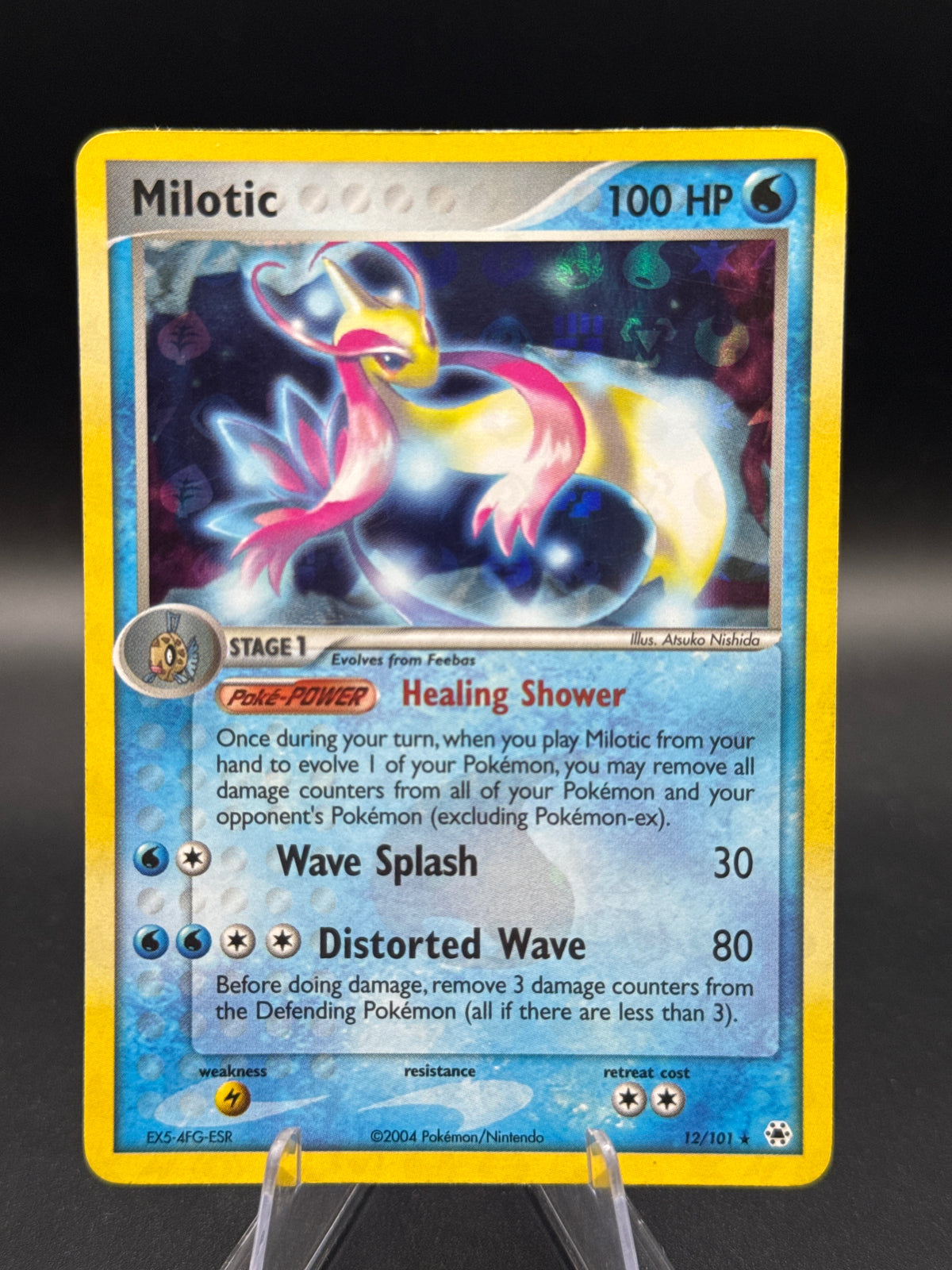 Pokemon TCG - 2004 Milotic 12/101 Hidden Legends Holo