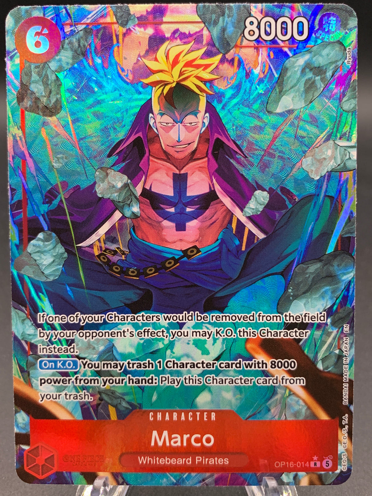 One Piece TCG: Marco (Alternate Art) - The Time of Battle (OP16)