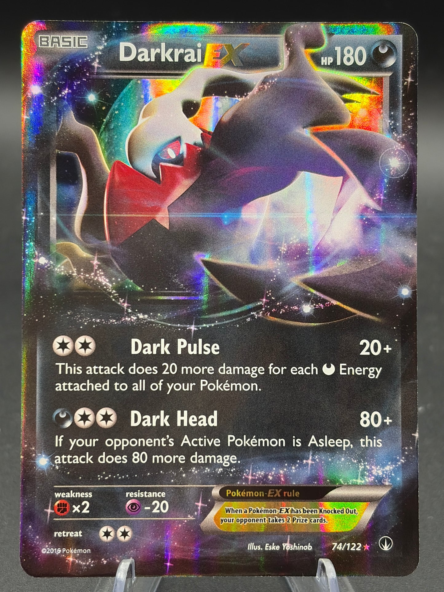 Pokémon TCG: 2016 Darkrai EX - XY - BREAKpoint (BKP)