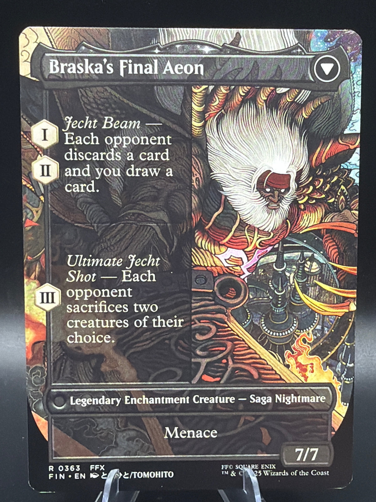 MTG TCG: Jecht, Reluctant Guardian (Borderless) - FINAL FANTASY (FIN)