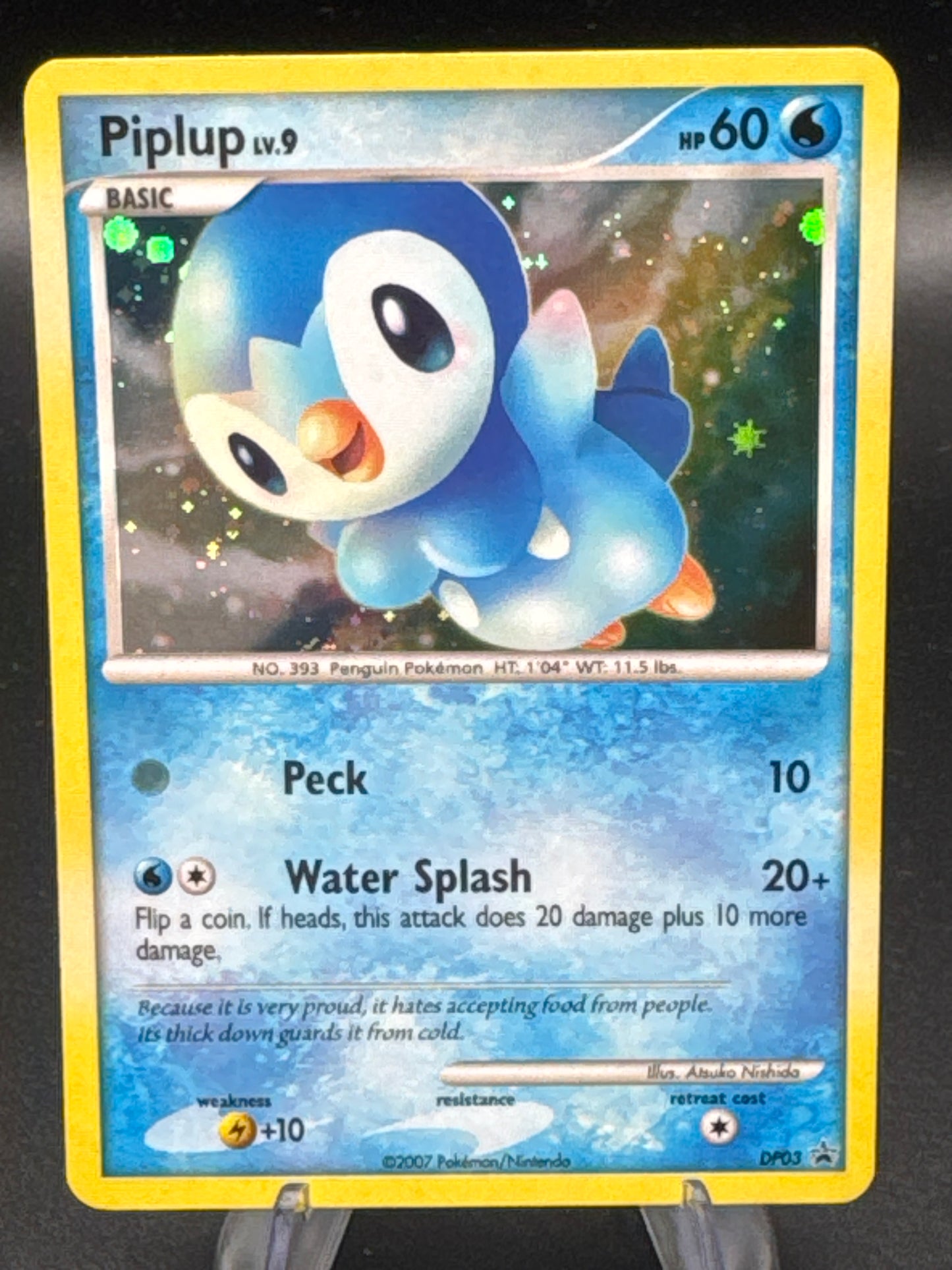 Pokémon TCG: 2007 Piplup DP03 Diamond and Pearl Promo