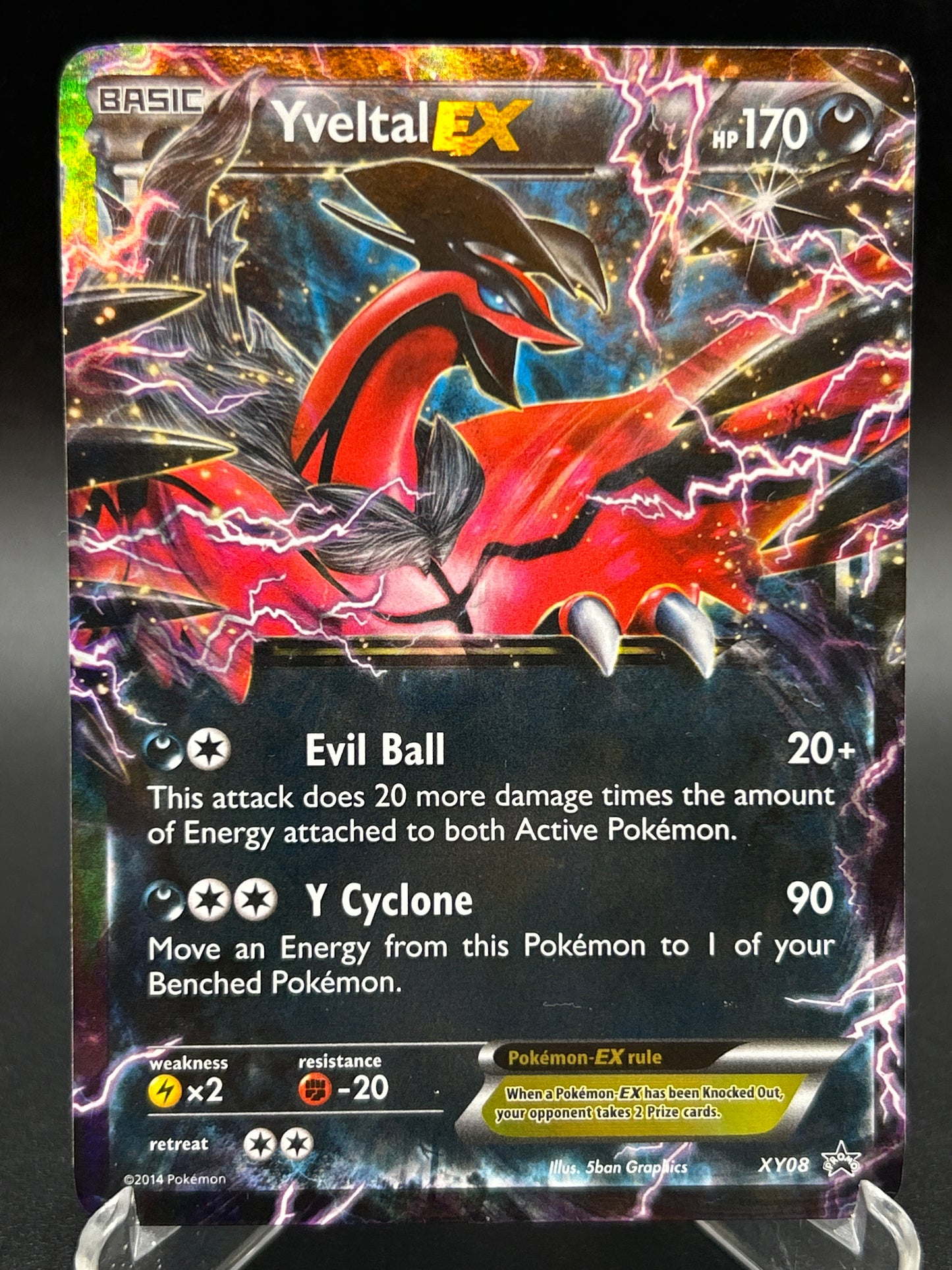 Pokémon TCG: 2017 Yveltal EX XY08 XY: XY Promos