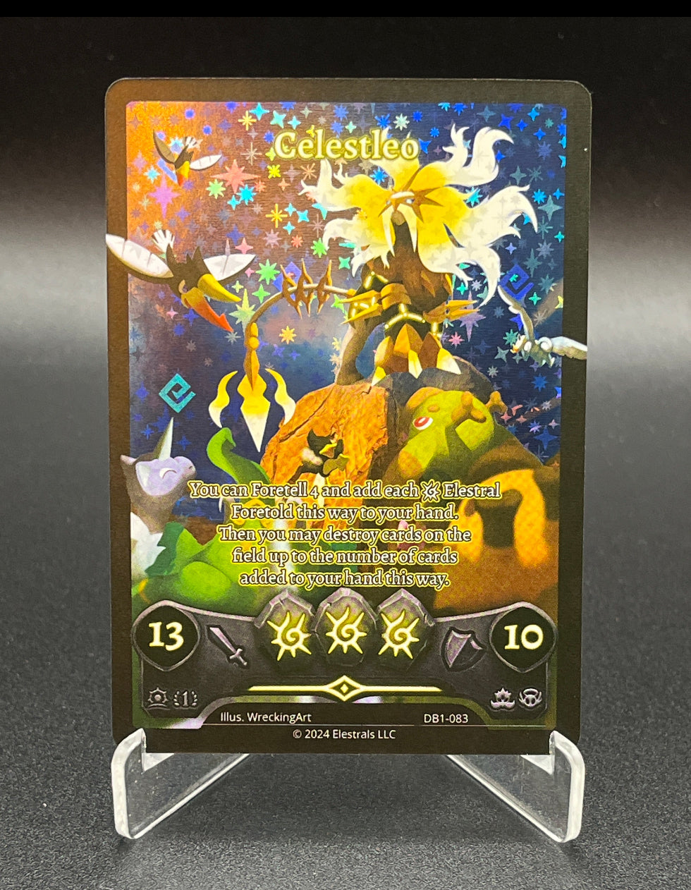 Elestrals TCG: Celestleo (Full Art) - Daybreak [First Edition] (DB1)