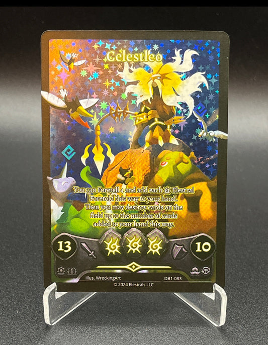 Elestrals TCG: Celestleo (Full Art) - Daybreak [First Edition] (DB1)
