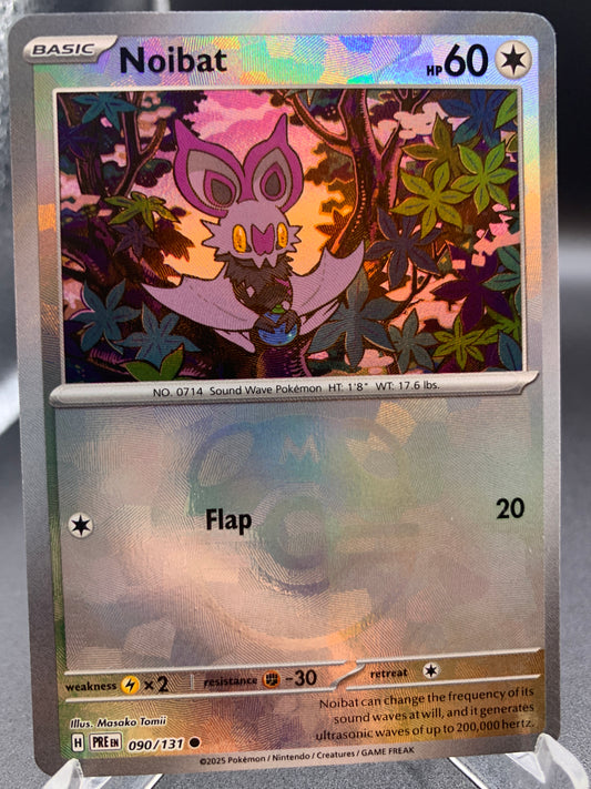 Pokémon TCG: 2025 Noibat Master Ball 090/131 SV: Prismatic Evolutions