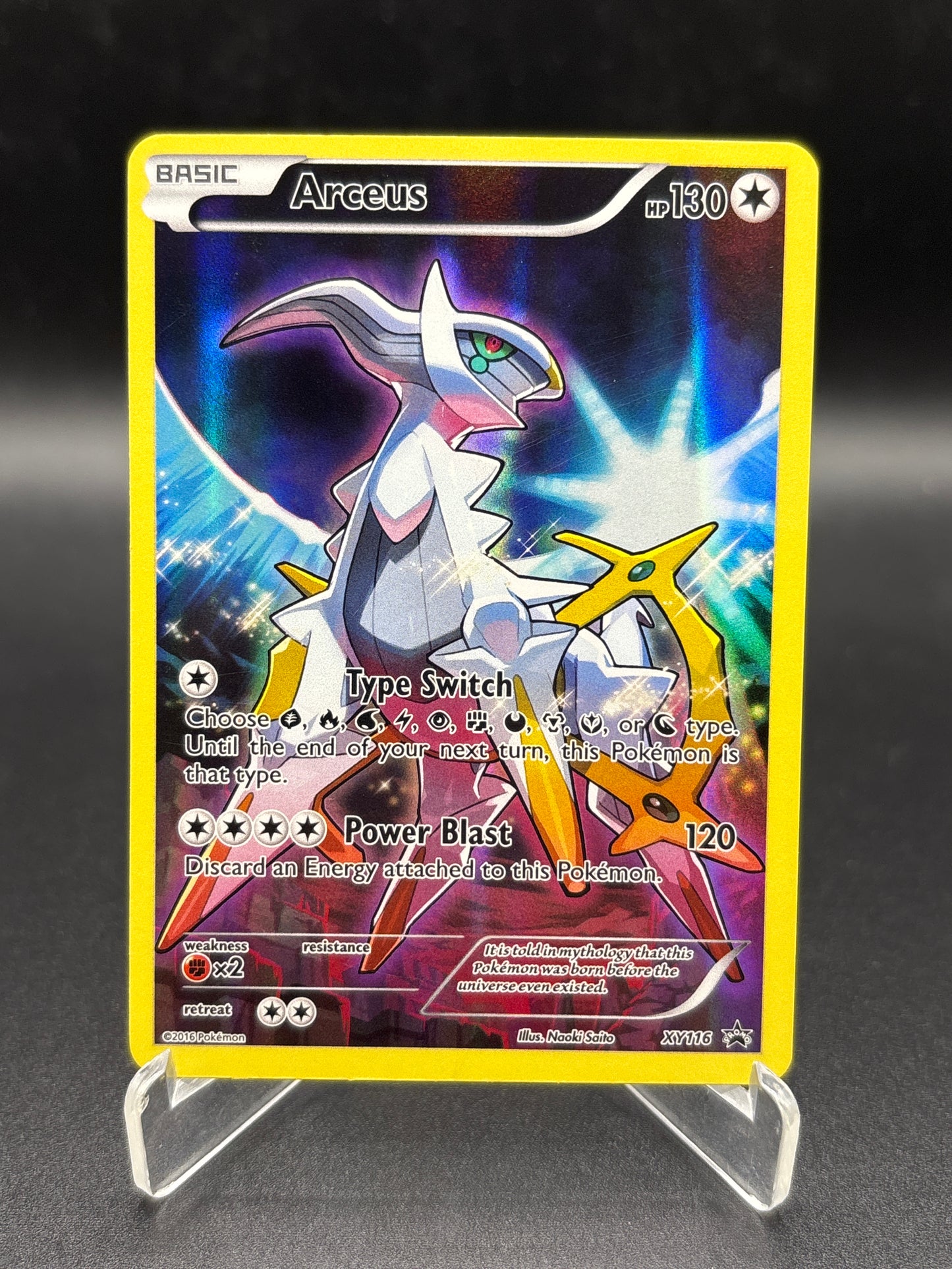 Pokémon TCG: 2016 Arceus XY116 XY: XY Promos