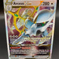 Pokémon TCG: 2022 Arceus Vstar Metal Card 123/172 SWSH: Brilliant Stars