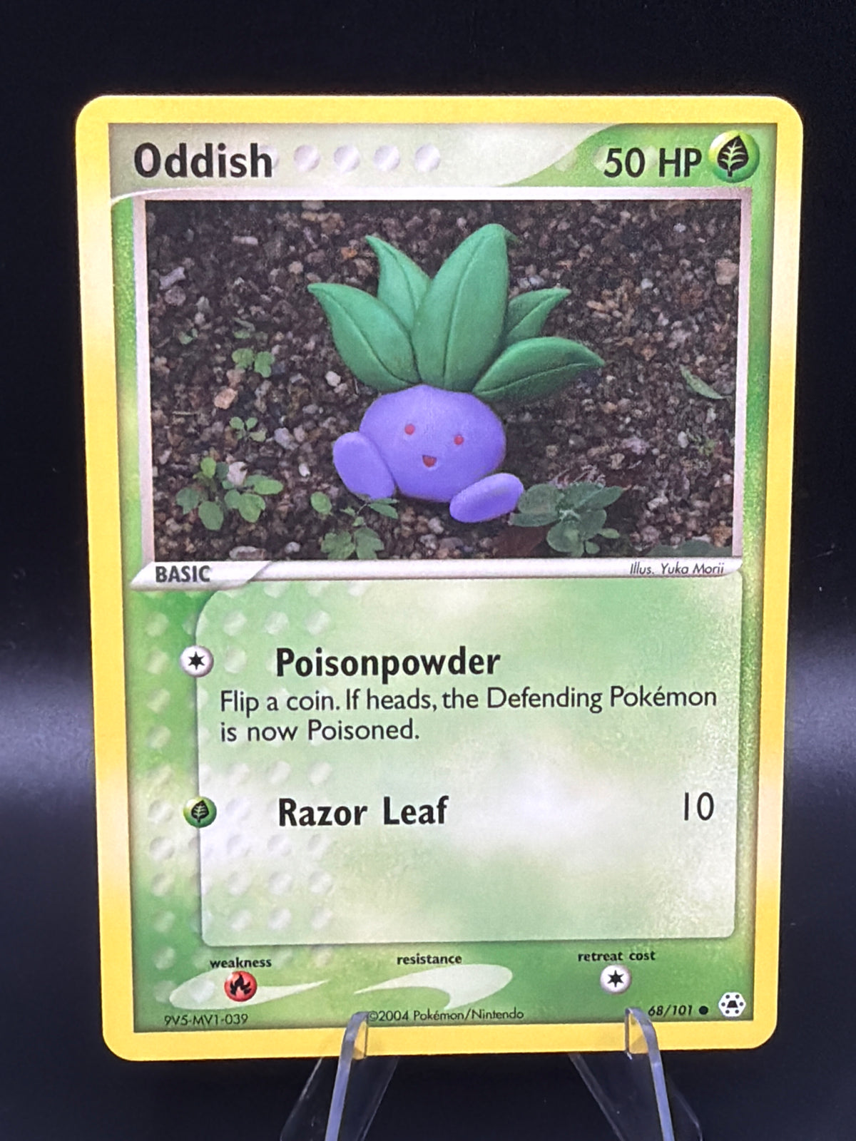 Pokemon TCG - 2004 Oddish 68/101 - EX Hidden Legends (HL)