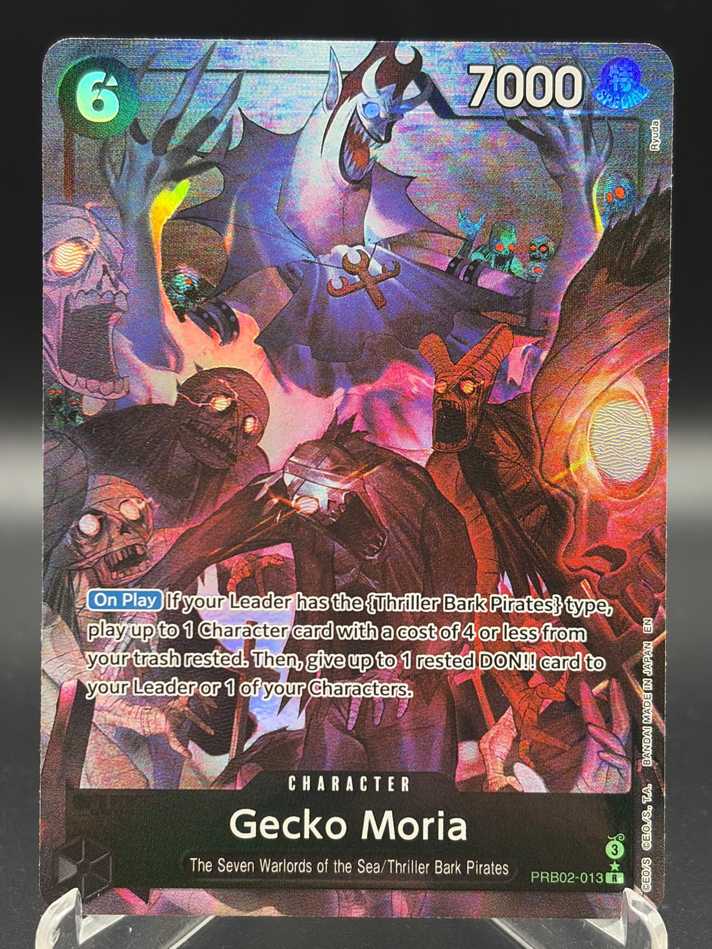 One Piece TCG: Gecko Moria (Alternate Art) - Premium Booster -The Best- Vol. 2 (PRB-02)