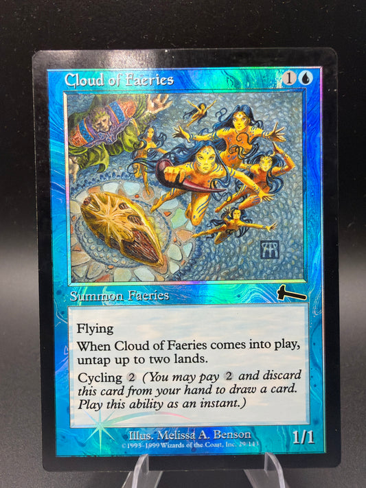 Magic The Gathering: 1999 Cloud of Faeries FOIL - Urza's Legacy  (ULG)
