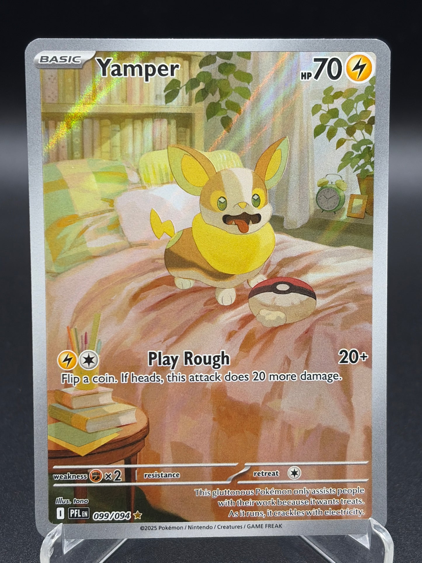 Pokémon TCG: 2025 Yamper - 099/094 - PFL: Phantasmal Flames