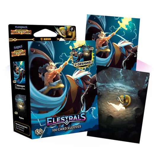 Elestrals: Firestorm - Voltempest Champion of Zeus Card Sleeves