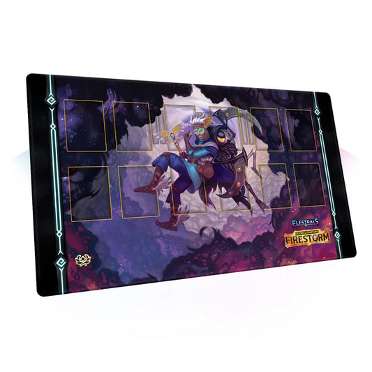 Elestrals: Firestorm - Carryoff Champion of Hermes - Playmat