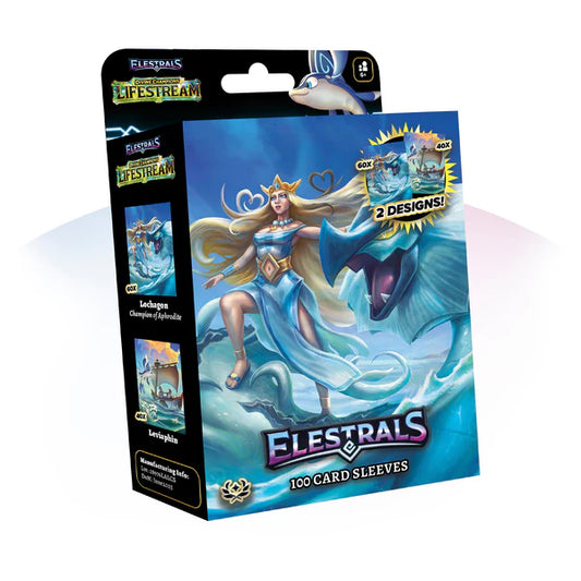 Elestrals: Lifestream - Card Sleeves- Lochagon, Champion of Aphrodite