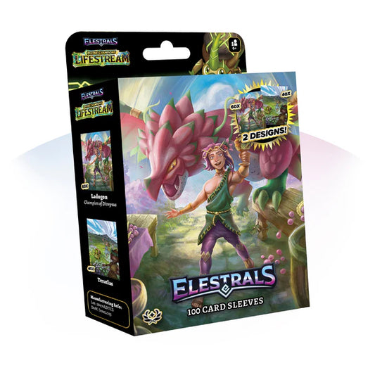 Elestrals: Lifestream - Card Sleeves- Ladogon, Champion of Dionysus