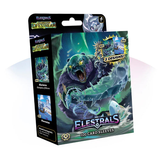 Elestrals: Lifestream - Card Sleeves - Glaciursa, Champion of Khione