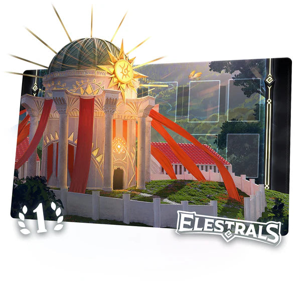 Elestrals: 1st Edition - Daybreak Temple of the Sun Playmat