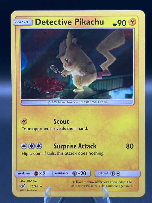 Pokémon TCG: 2019 Detective Pikachu 10/18 - Detective Pikachu