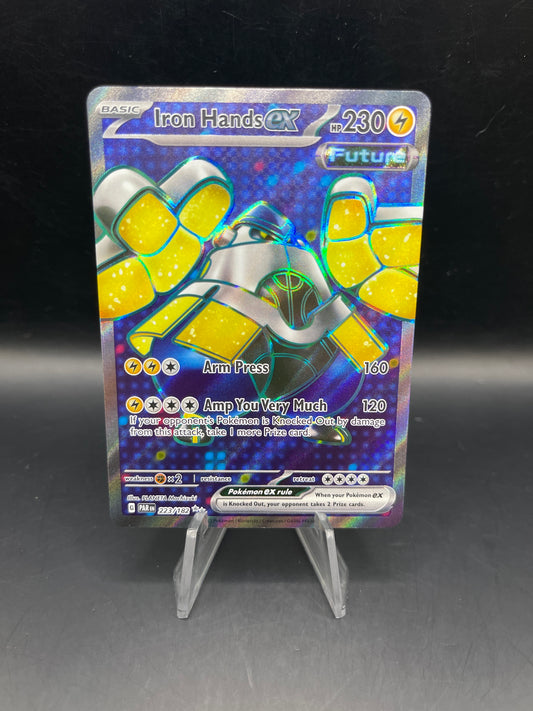 Pokémon TCG: 2023 Iron Hands ex 223/182 Paradox Rift Full Art