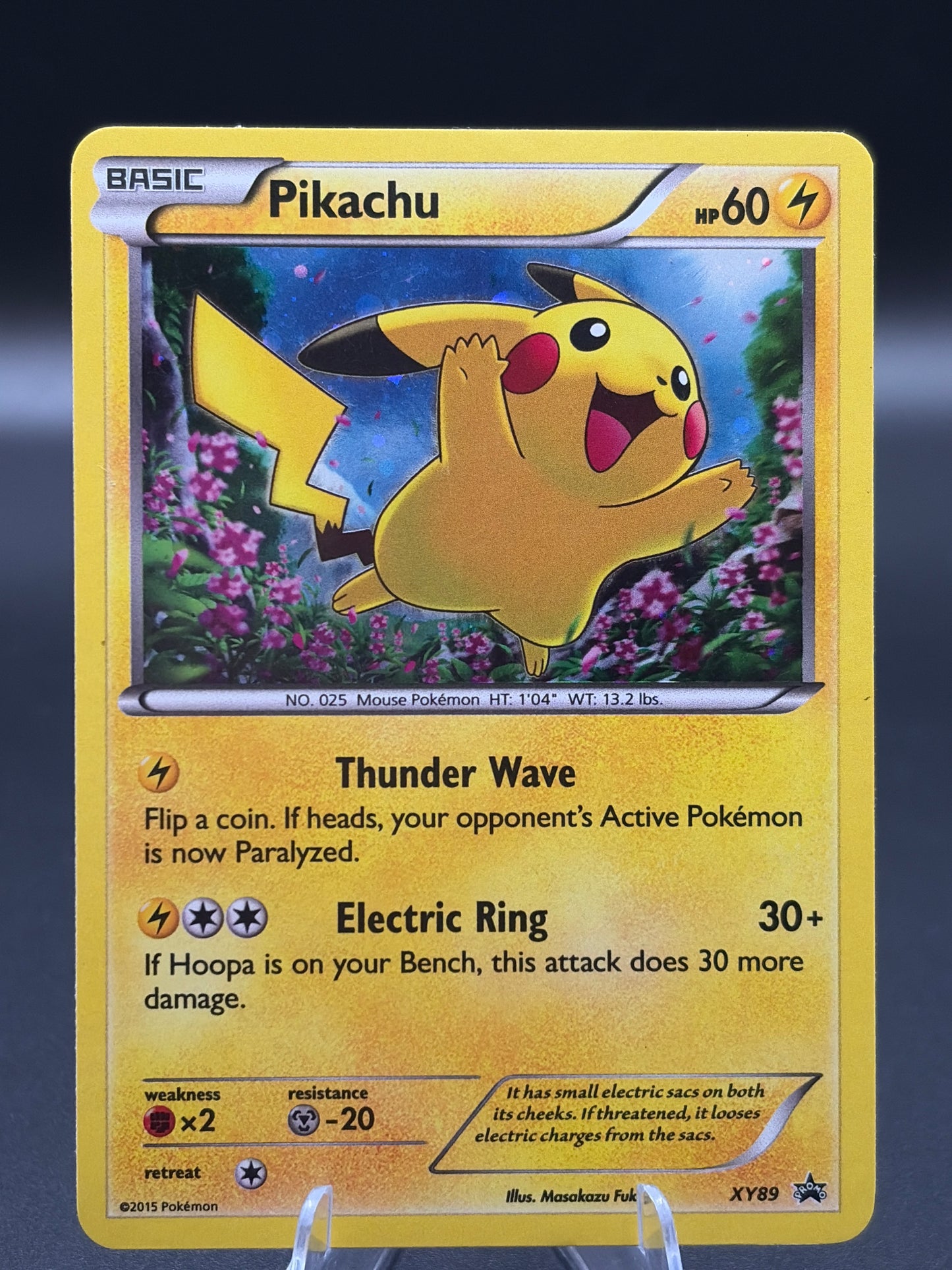 Pokémon TCG: 2015 Pikachu (Collector Chest) - XY Promos (PR)