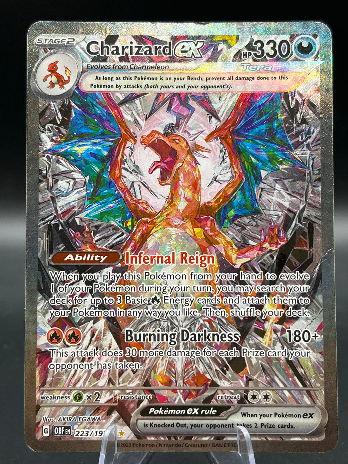 Pokémon TCG: 2023 Charizard ex - 223/197 - SV03: Obsidian Flames