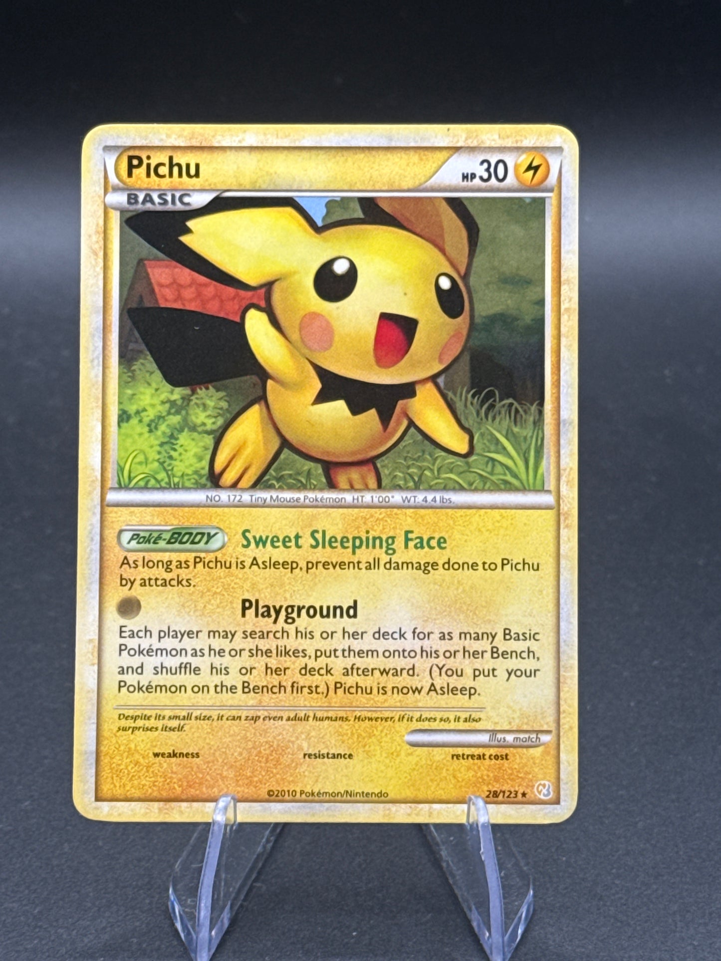 Pokémon TCG: 2010 Pichu 28/123 - HeartGold SoulSilver