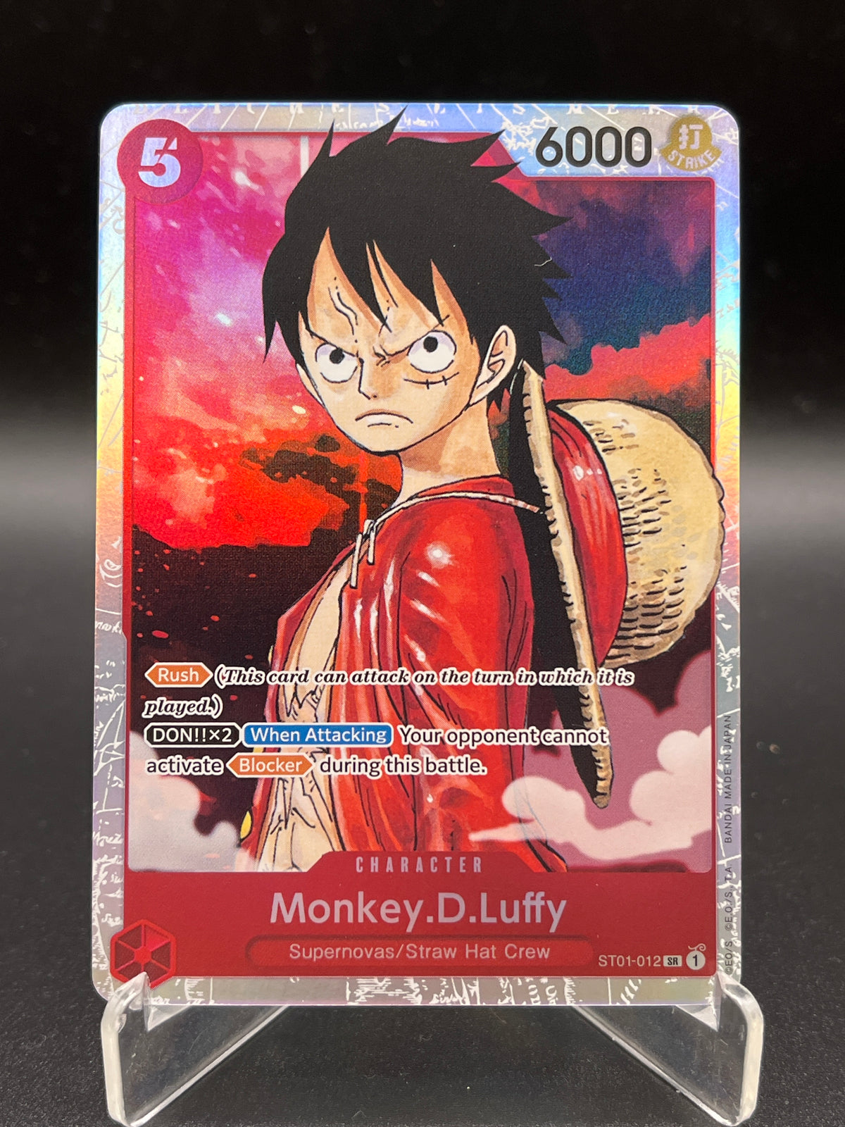 One Piece TCG: Monkey.D.Luffy (012) - Starter Deck 1: Straw Hat Crew (ST-01)