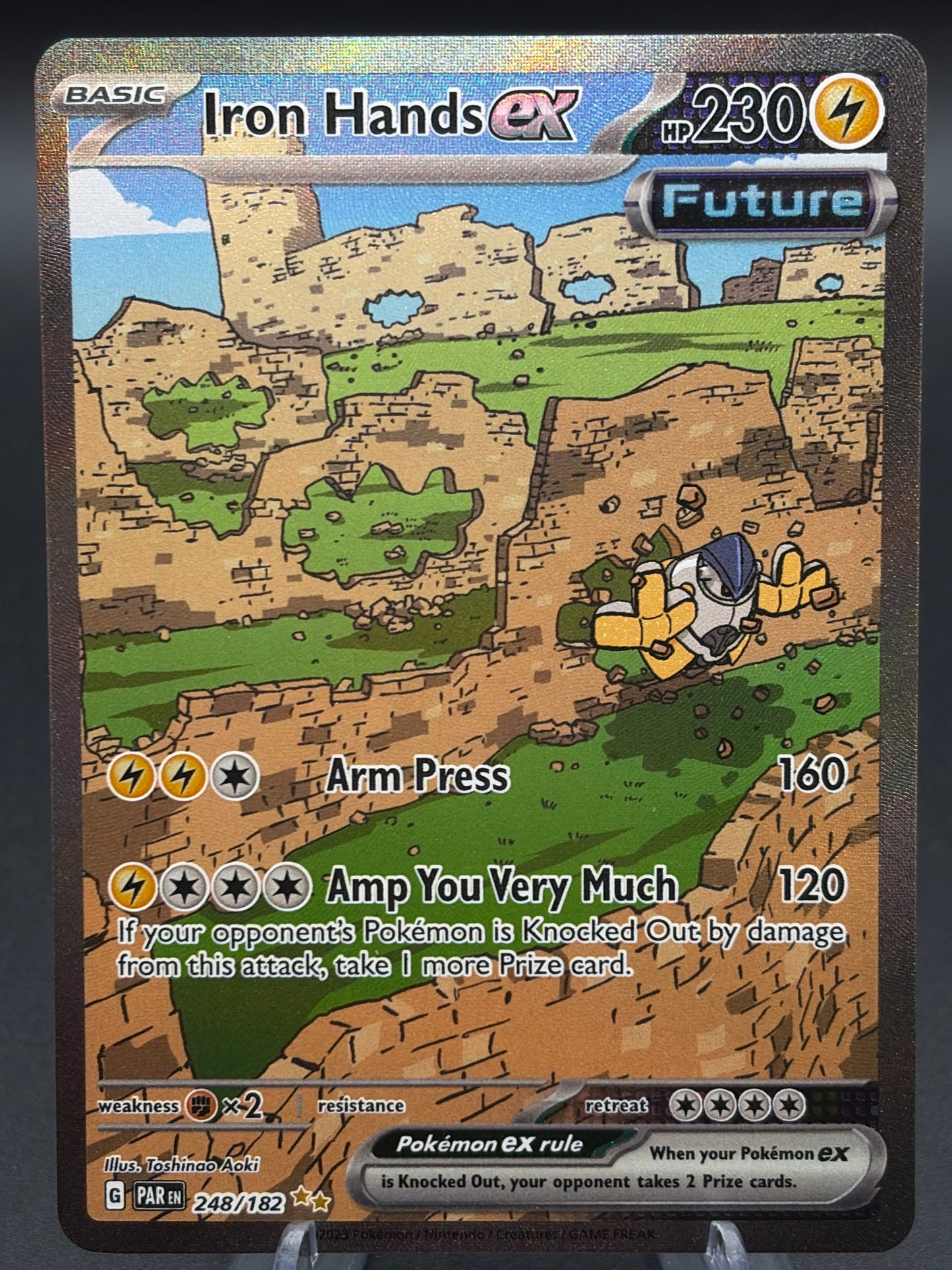 Pokémon TCG: 2023 Iron Hands Ex - 248/182 - S&V: Paradox Rift